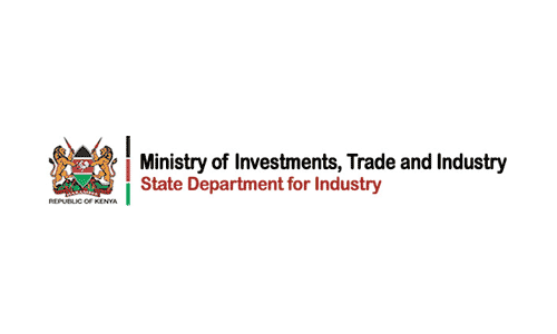Logo Ministry of Investments, Trade and Industry - State Department for Industry, Kenya